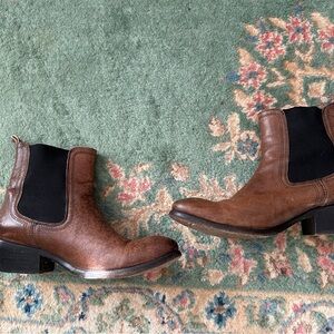 Frye Brown Chelsea Boots